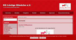 Desktop Screenshot of loestige-hoendche.de